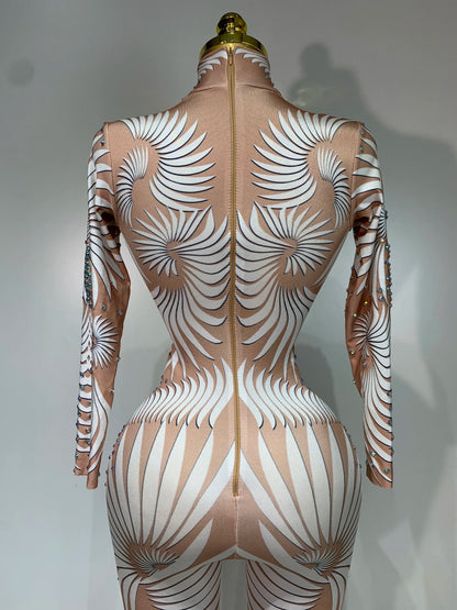 Sexy High Stretch Jumpsuit. - Maison Novaire