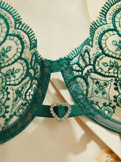 Sexy Lace Push-Up Bra Set - Maison Novaire #