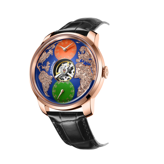 HANBORO World Time Automatic Watch - Maison Novaire