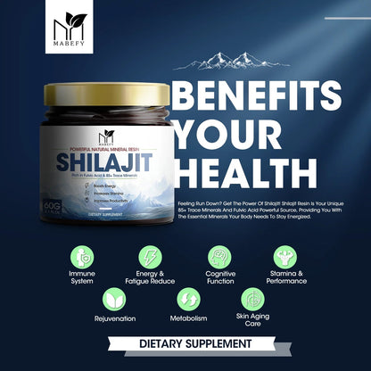 Shilajit Pure Himalayan Organic Resin For Energy. - BLAKESTORE-NG