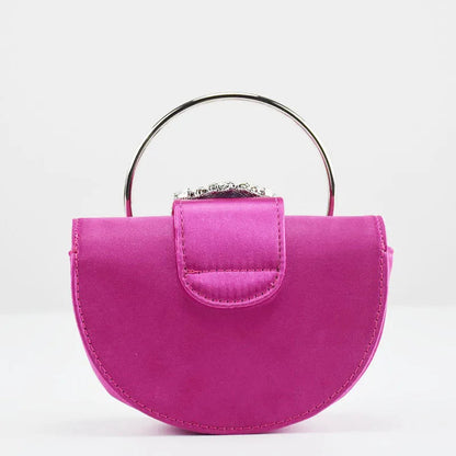 Shiny Rhinestone Clutch Purse. - Maison Novaire