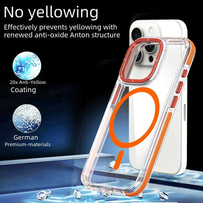 Shockproof wireless  Magsafe Clear Case For iPhone 17. - Maison Novaire #