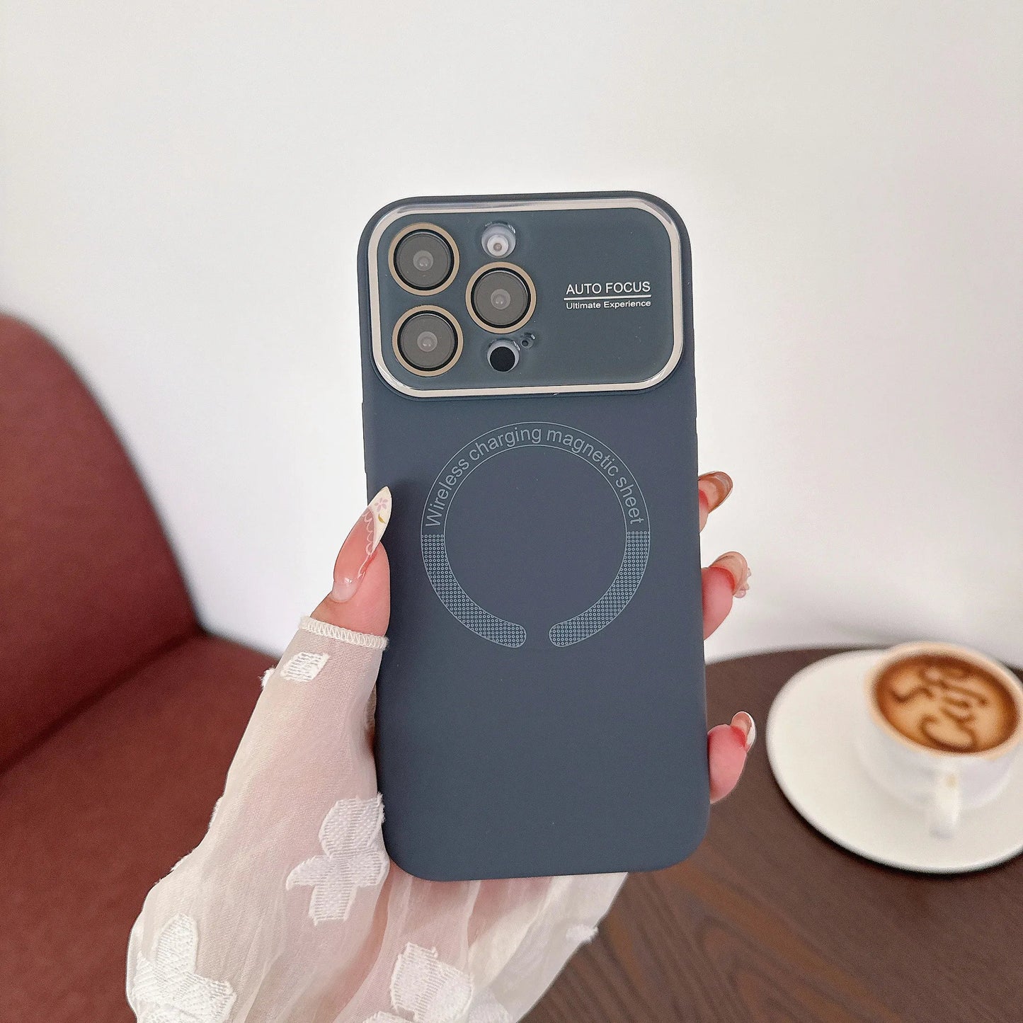 Silicone MagSafe Magnetic Phone Case. - Maison Novaire
