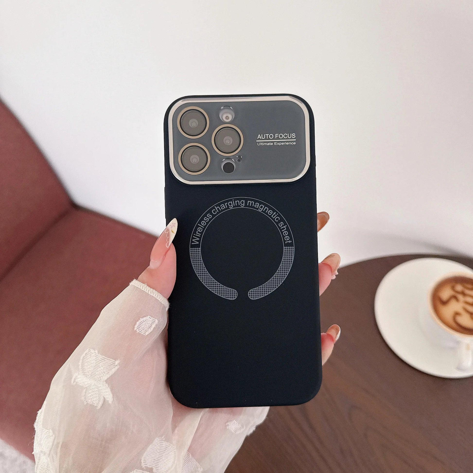 Silicone MagSafe Magnetic Phone Case. - Maison Novaire