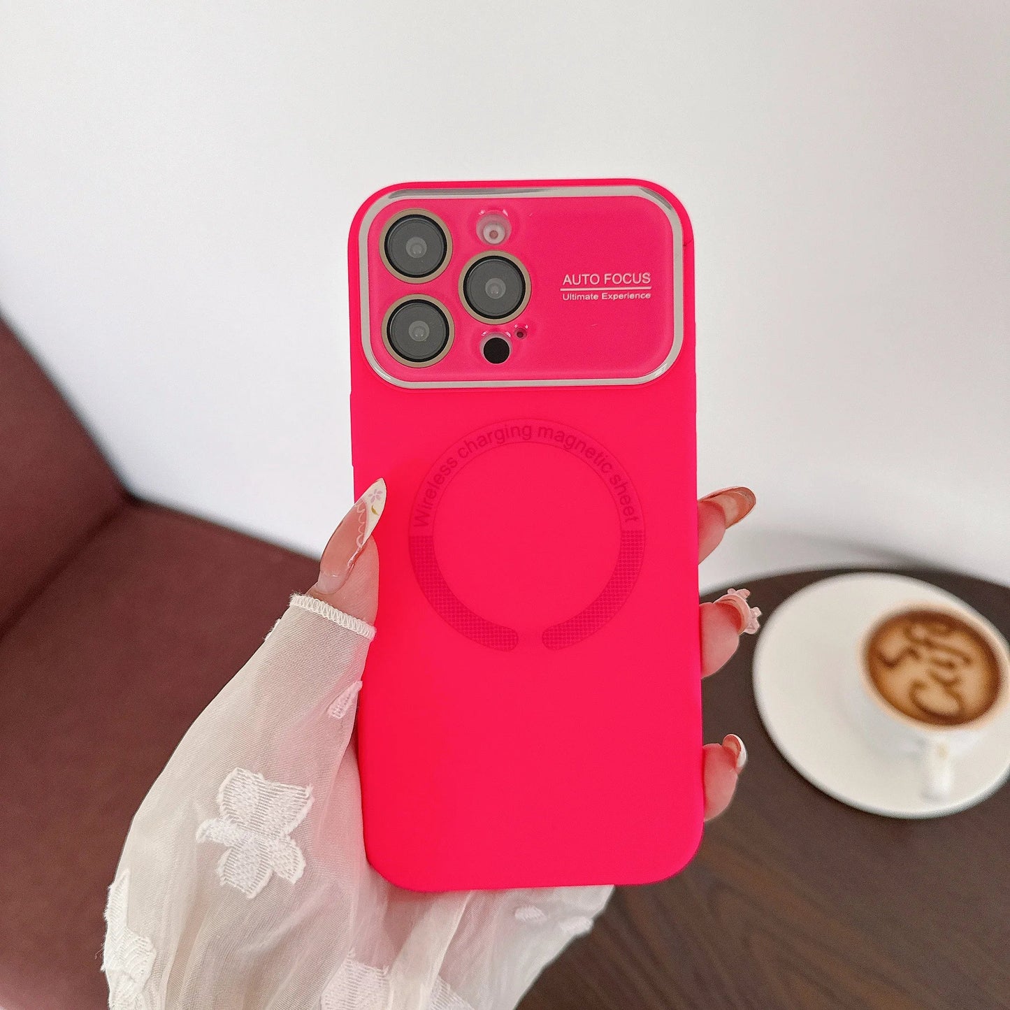 Silicone MagSafe Magnetic Phone Case. - Maison Novaire