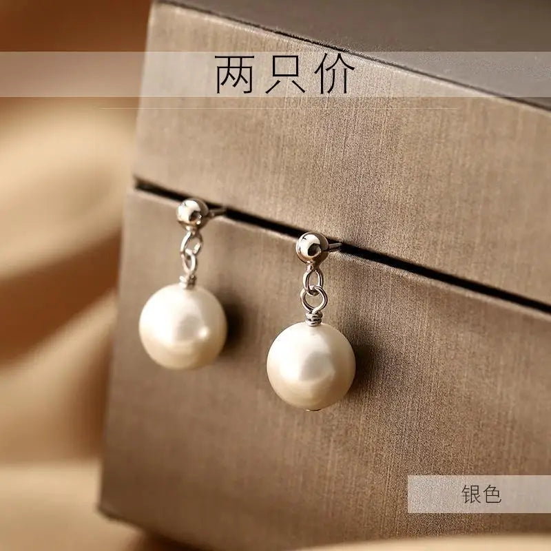 Silver Stud Earrings 925 For Women - BLAKESTORE-NG