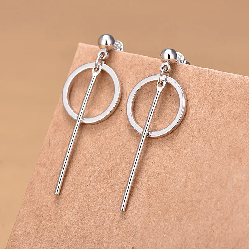 Silver Stud Earrings 925 For Women - BLAKESTORE-NG