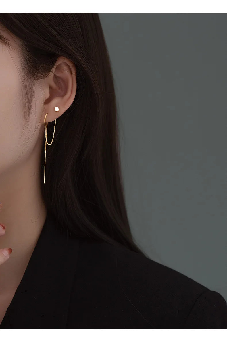 Silver Stud Earrings 925 For Women - BLAKESTORE-NG