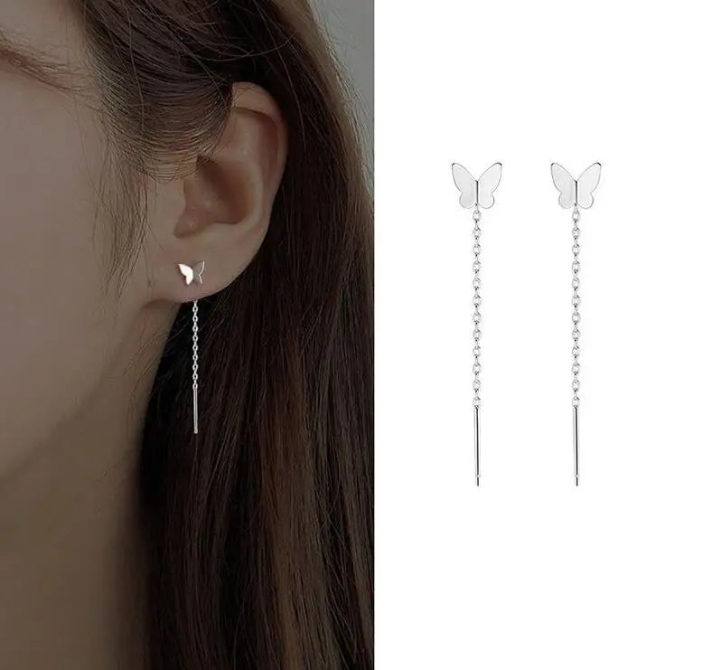 Silver Stud Earrings 925 For Women - BLAKESTORE-NG