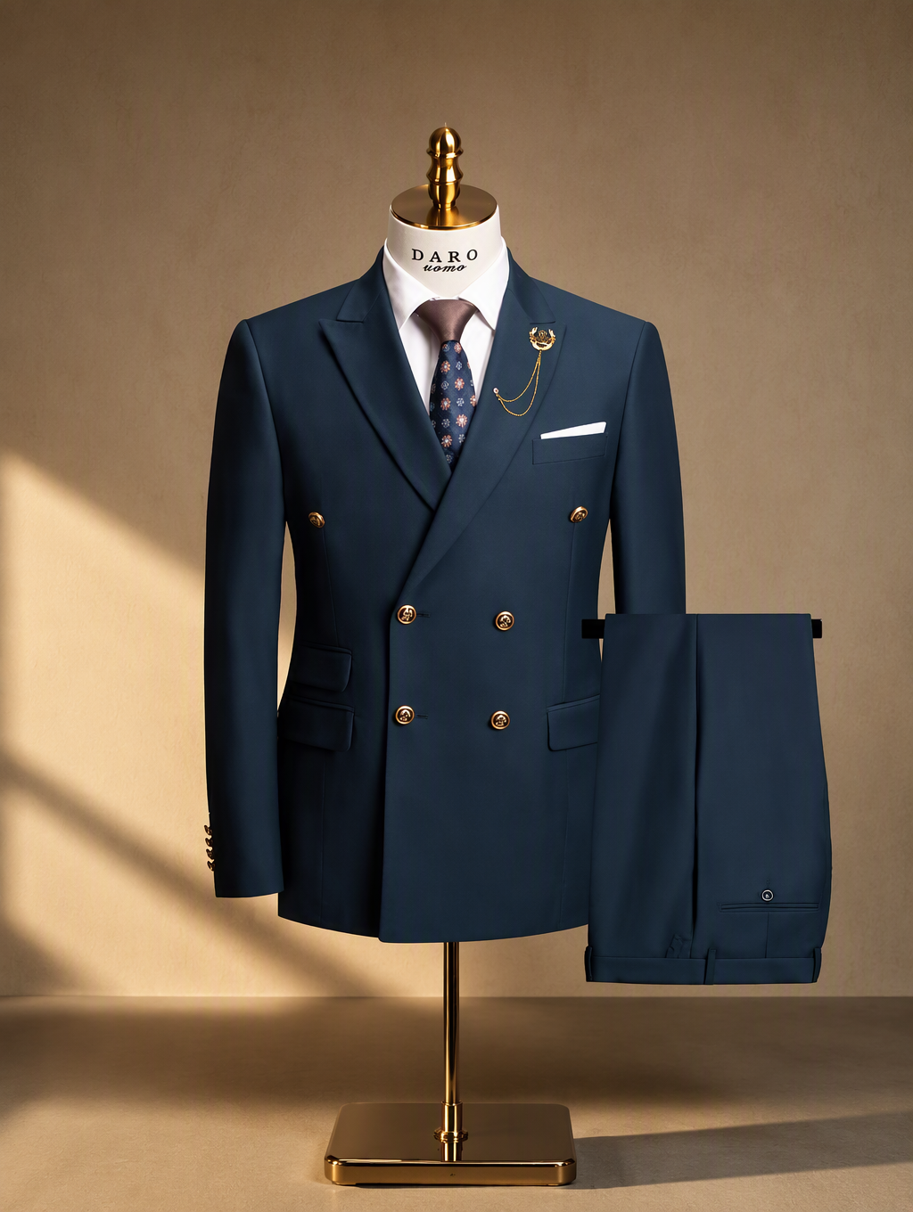 Slim-Fit Two-Piece Business Suit | Maison Novaire Collection  - PD8211-A3 / XS - Maison Novaire