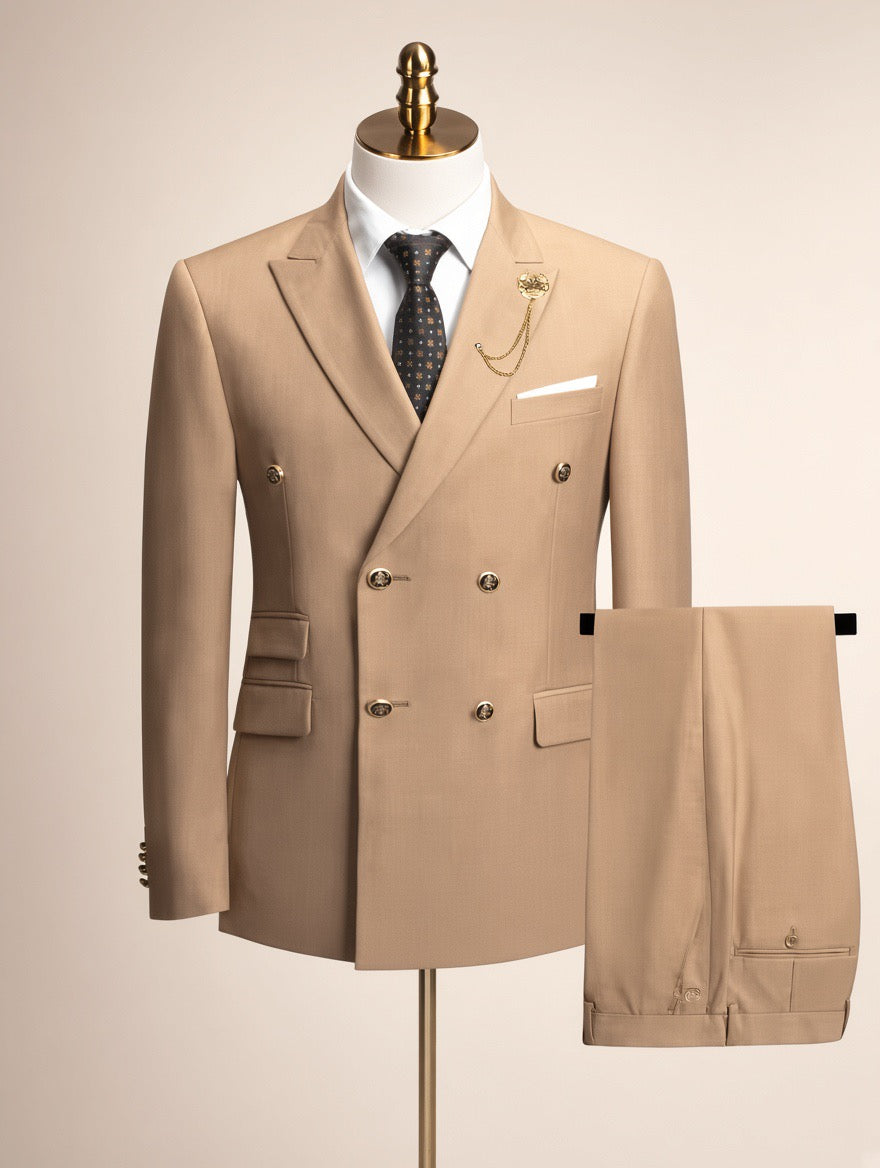 Slim-Fit Two-Piece Business Suit | Maison Novaire Collection  - PD8211-A10 / XS - Maison Novaire
