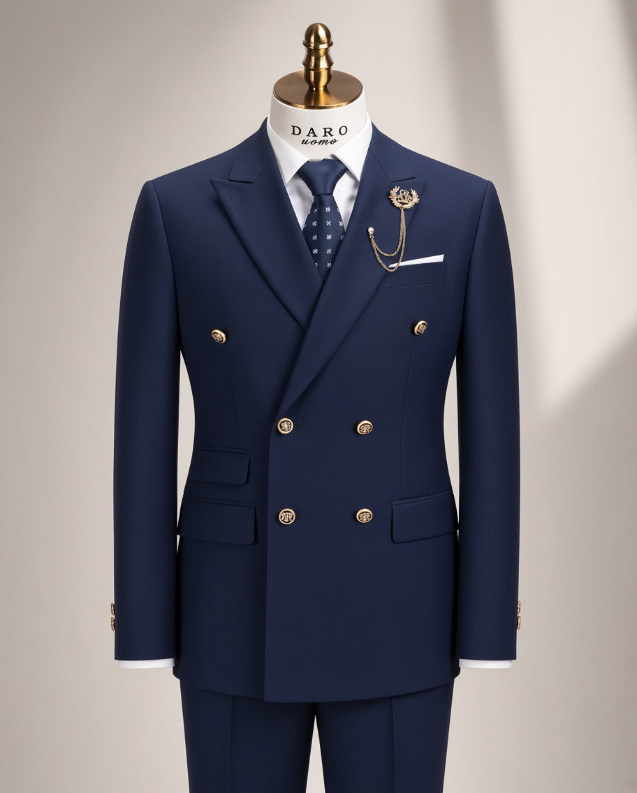 Slim-Fit Two-Piece Business Suit | Maison Novaire Collection  - PD8211-A12 / XS - Maison Novaire