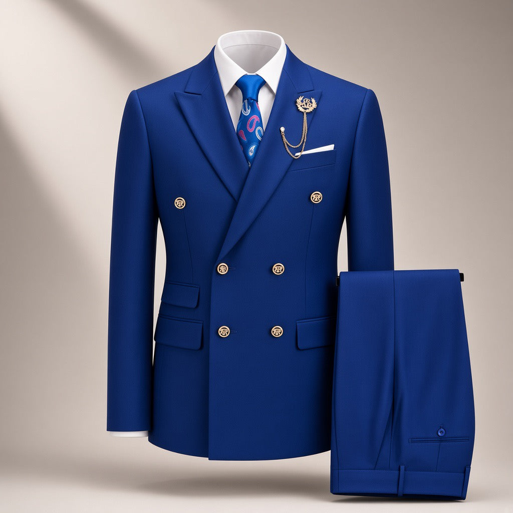 Slim-Fit Two-Piece Business Suit | Maison Novaire Collection  - PD8211-A6 / XS - Maison Novaire