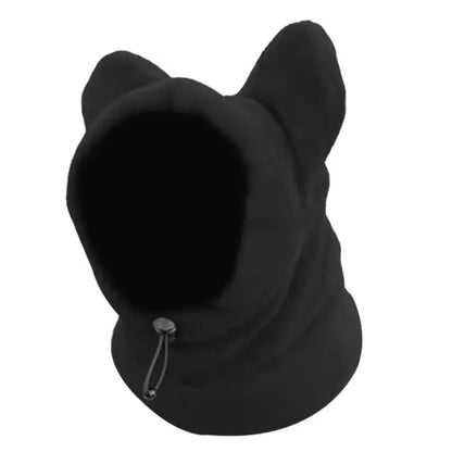 Soft Dog Fleece Bat Hat – Warm Winter Pet Headwear - Maison Novaire #