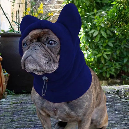 Soft Dog Fleece Bat Hat – Warm Winter Pet Headwear - Maison Novaire #