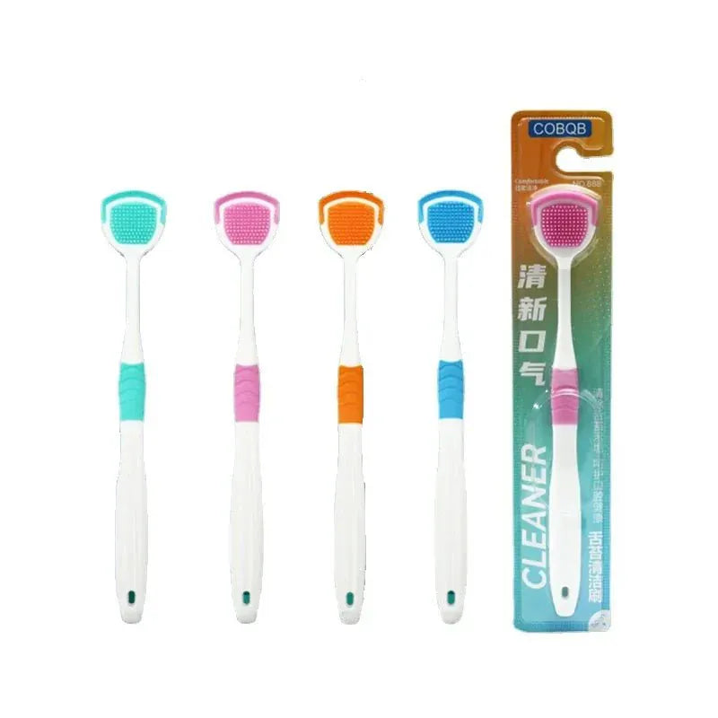 Soft Silicone Tongue Scraper – Oral Cleaner for Fresh Breath - Maison Novaire #