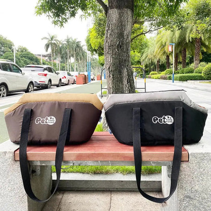 Soft sided Adjustable Pet Bag. - Maison Novaire #