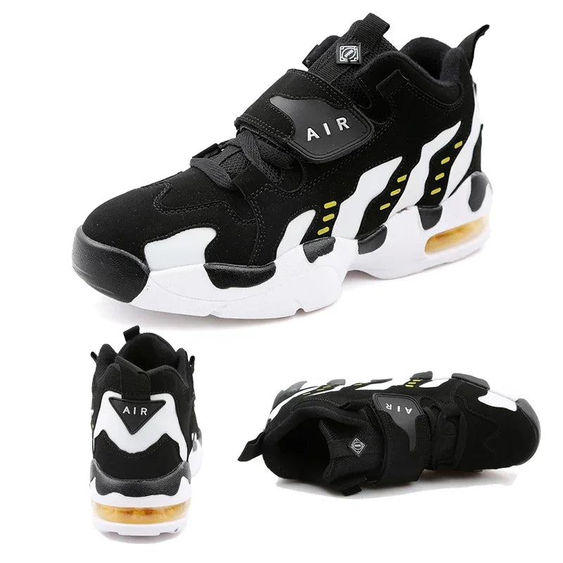 Sport Running Sneakers for Men. Air Cushion Jogging Shoe. Breathable Sneakers for Men. - Maison Novaire