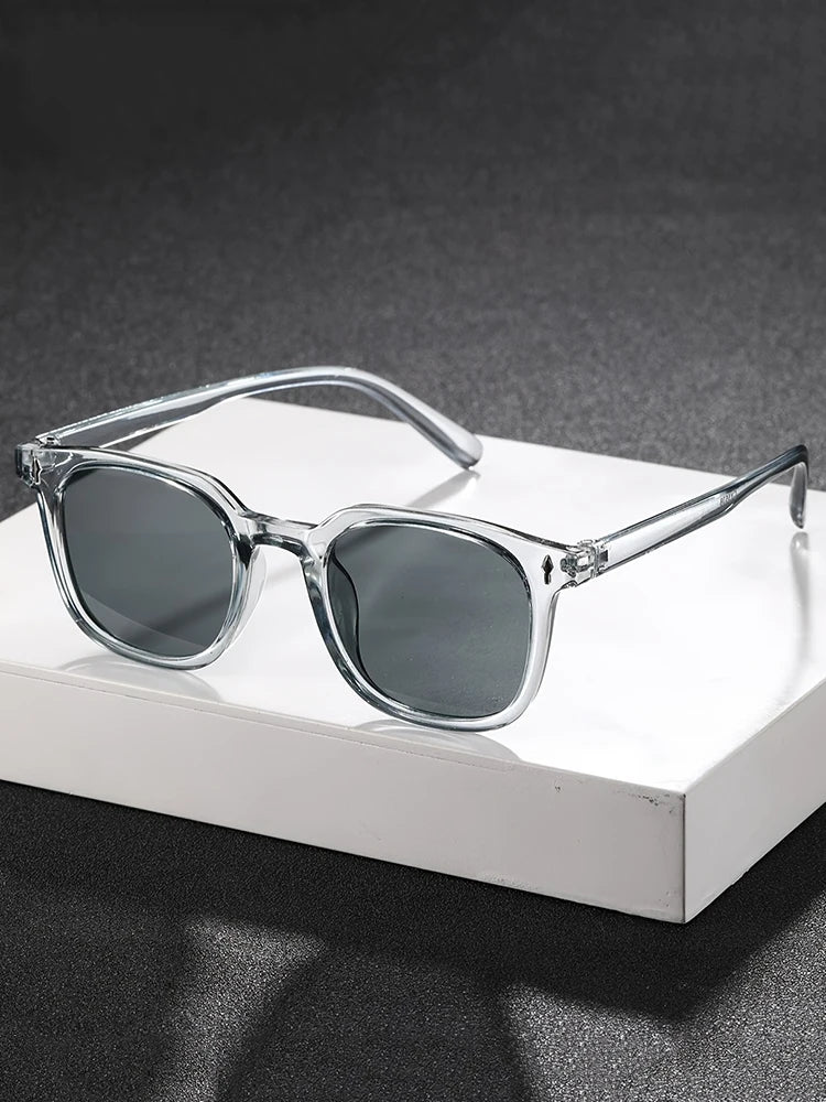 Square Transparent Shades - BLAKESTORE-NG