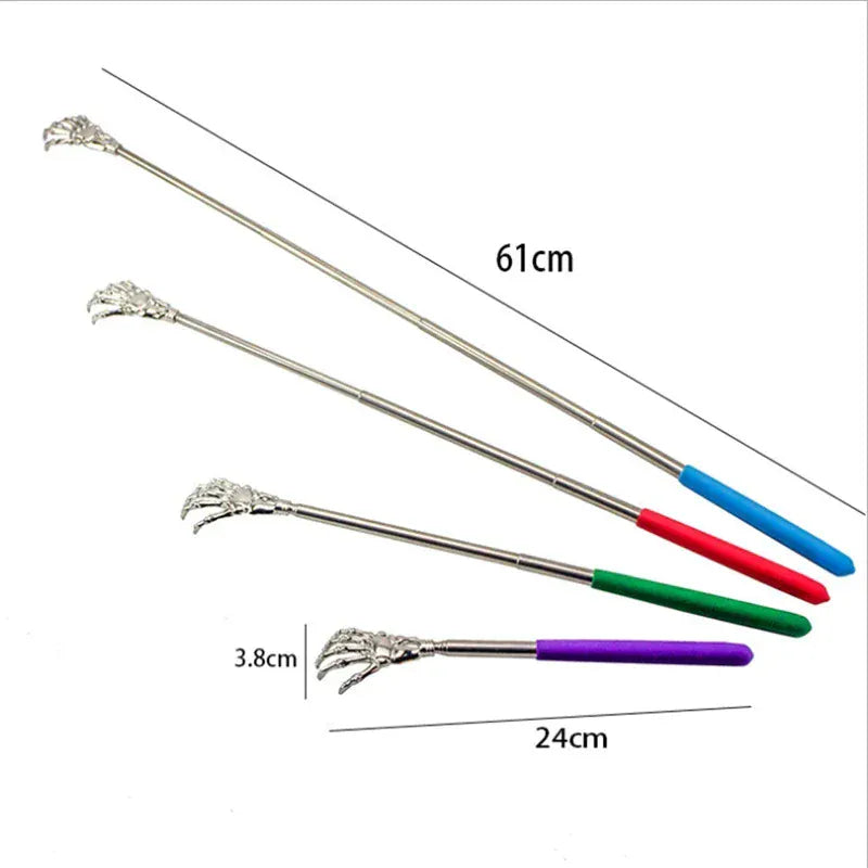 Stainless Steel Retractable Back Scratcher with Long Handle. - BLAKESTORE-NG