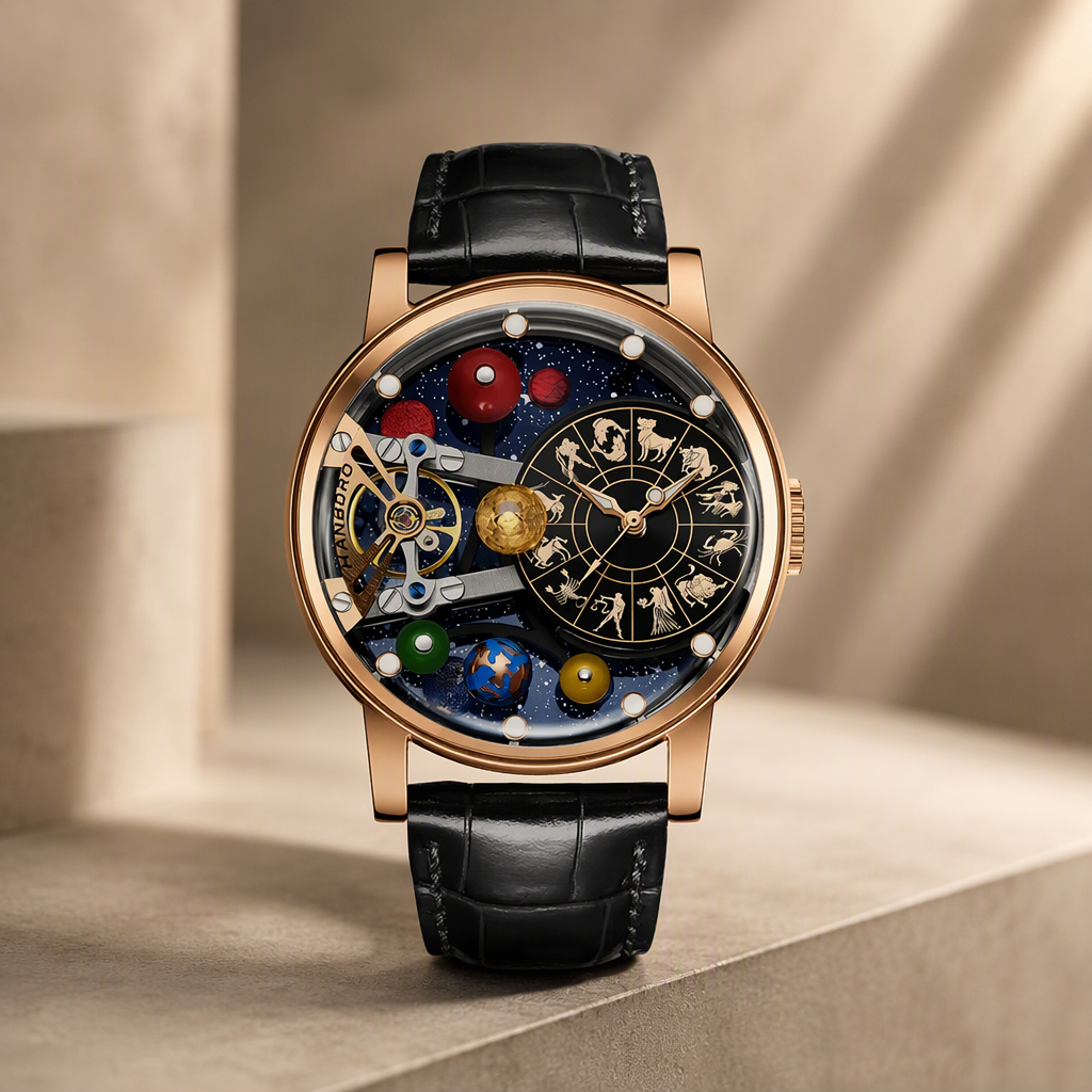 Starry Sky Skeleton Automatic Watch | Maison Novaire  - A1027-3 - Maison Novaire