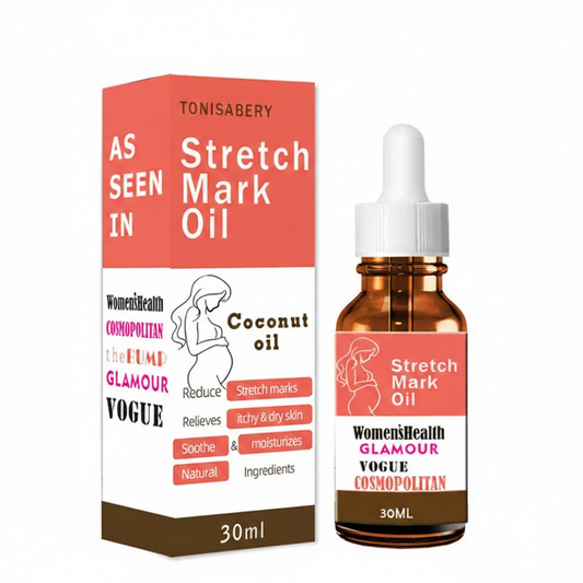 Stretch Marks Remover Essential Oil Serum – Pregnancy & Maternity Safe - Maison Novaire #