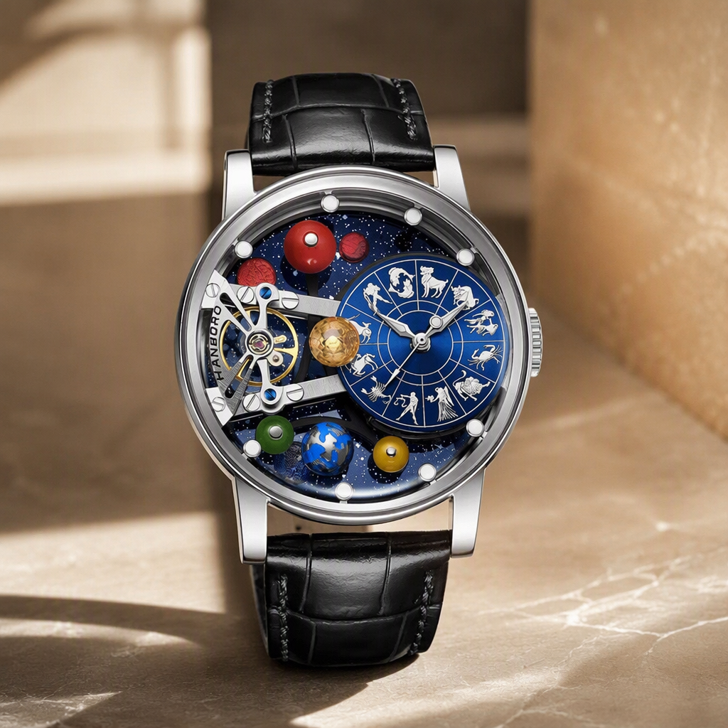 Starry Sky Skeleton Automatic Watch | Maison Novaire  - A1027-5 - Maison Novaire