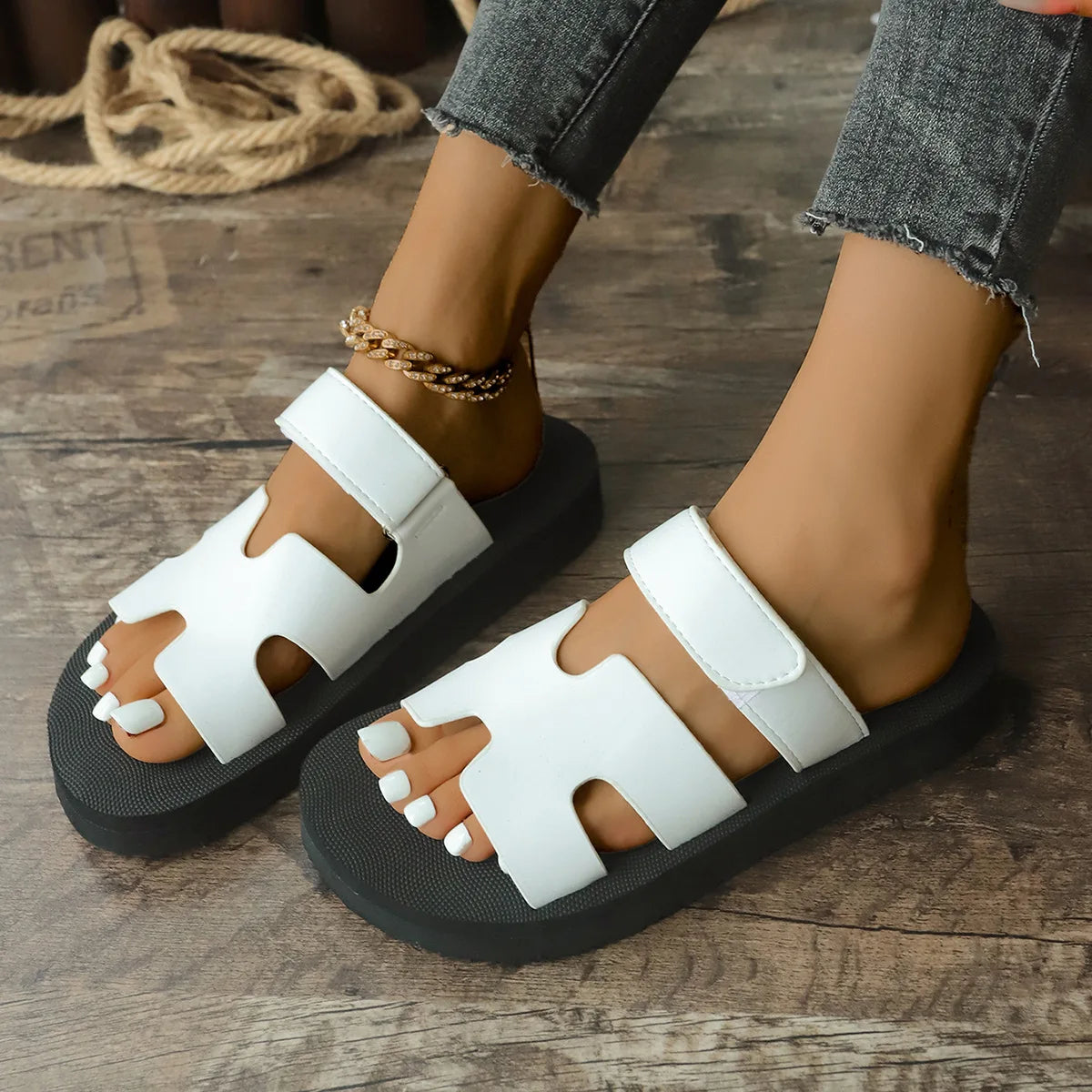 Summer Thick bottom Sandal Slippers. - Maison Novaire