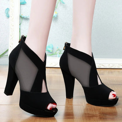 Summer Women High Heel Shoes. - Maison Novaire