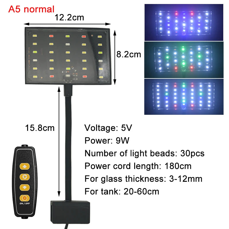 Super Bright Aquarium LED light. - Maison Novaire