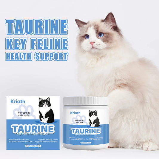 Taurine Powder for Cats – Support Heart & Vision Health  - 200g - Maison Novaire
