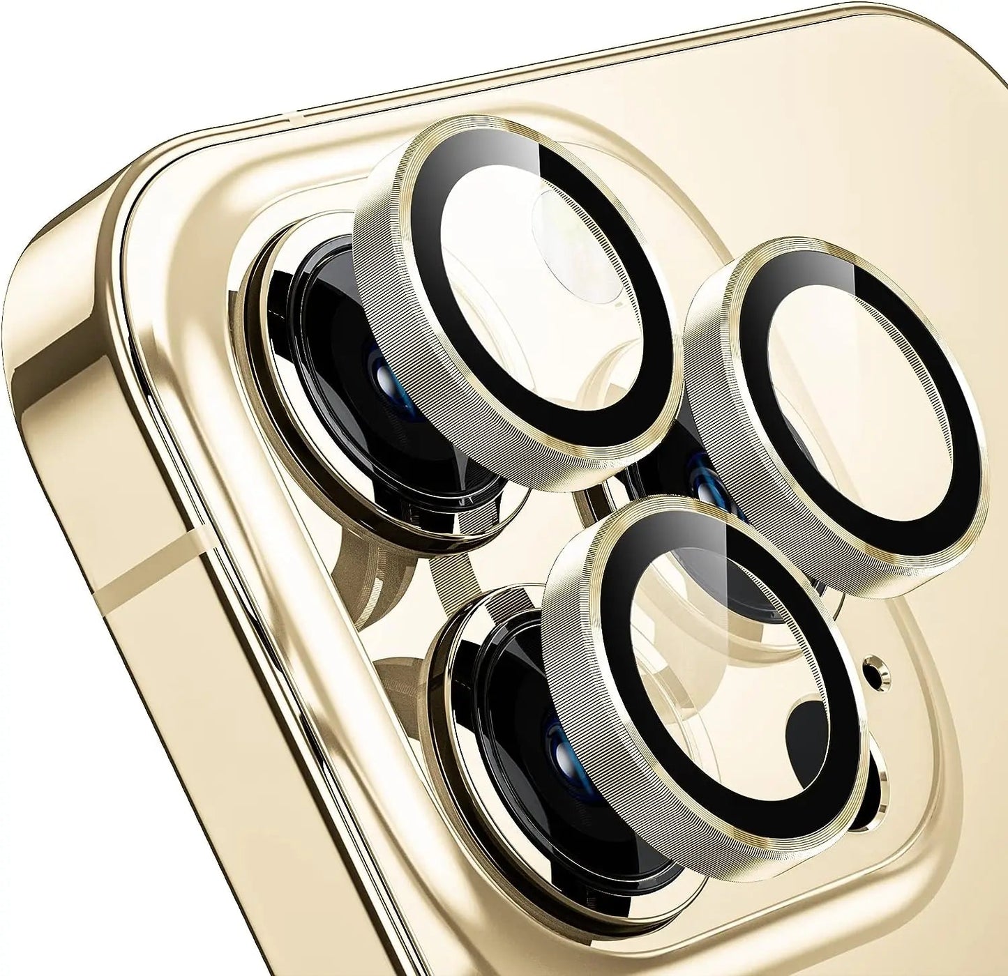 Titanium Gray Metal Tempered Glass Camera Lens Cover - Maison Novaire