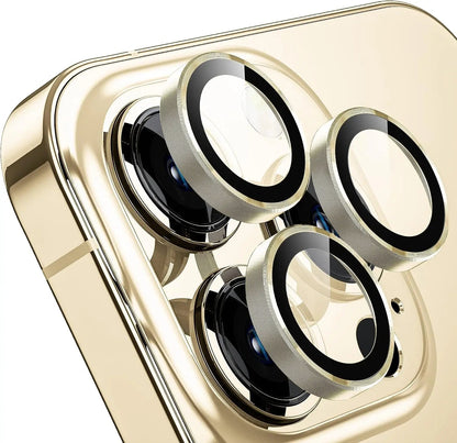 Titanium Gray Metal Tempered Glass Camera Lens Cover - Maison Novaire