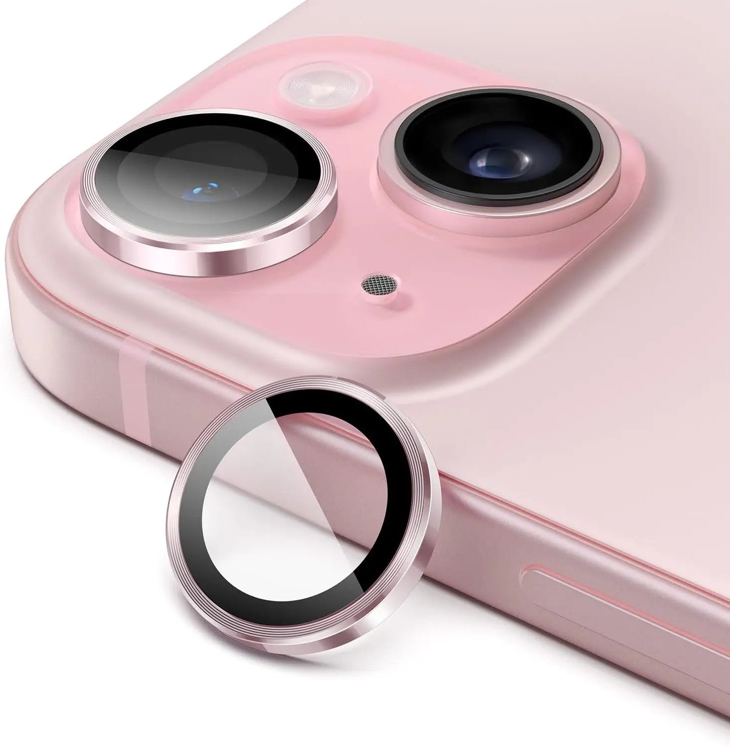 Titanium Gray Metal Tempered Glass Camera Lens Cover - Maison Novaire