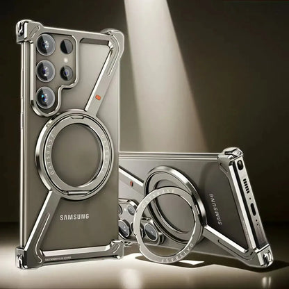 Titanium Metal Phone Case for Samsung Galaxy Fold & Ultra. - BLAKESTORE-NG