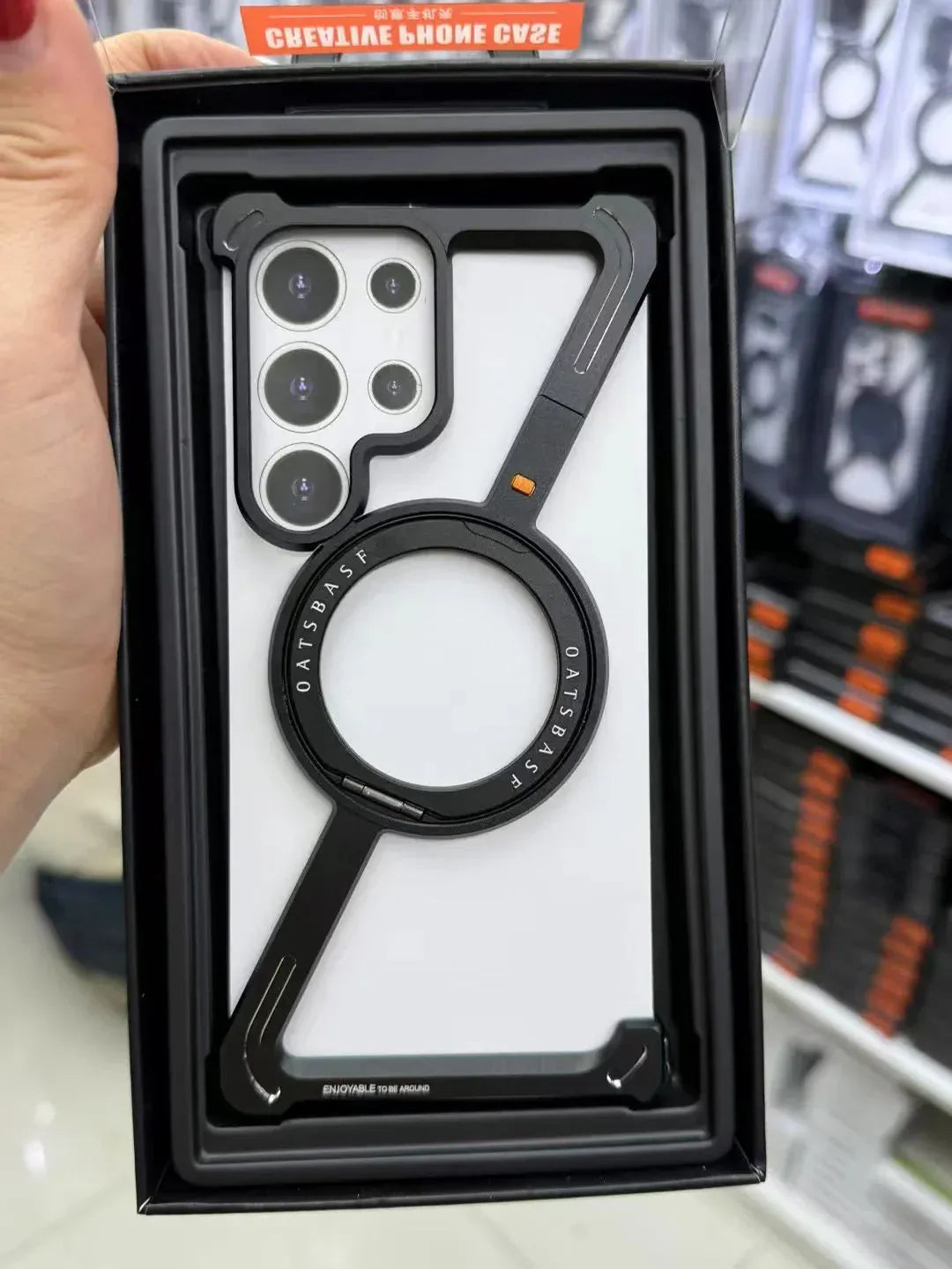 Titanium Metal Phone Case for Samsung Galaxy Fold & Ultra. - BLAKESTORE-NG