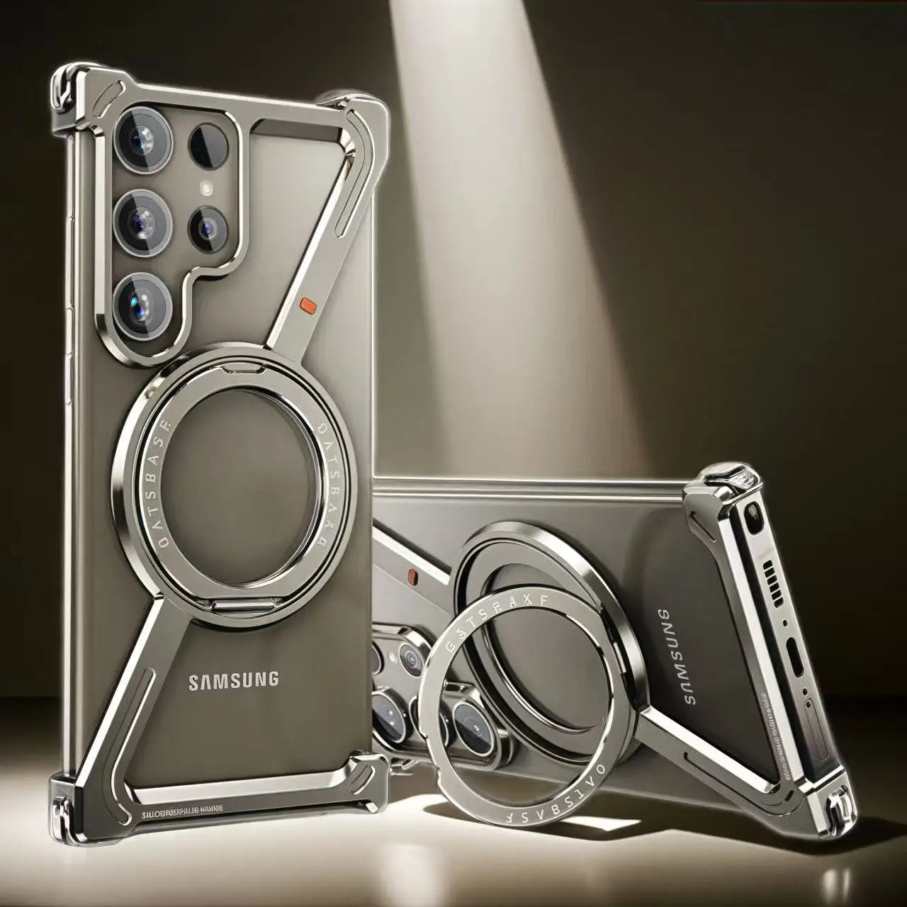 Titanium Metal Phone Case for Samsung Galaxy Fold & Ultra. - Maison Novaire