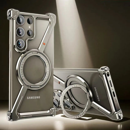 Titanium Metal Phone Case for Samsung Galaxy Fold & Ultra. - Maison Novaire