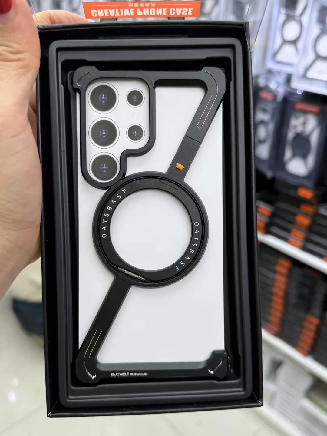 Titanium Metal Phone Case for Samsung Galaxy Fold & Ultra. - Maison Novaire