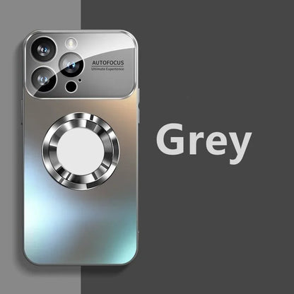Titanium Metallic Matte Case For iPhone 17 Air 16 15 14 13 12 11 Pro Max Plus For Magsafe Lens Camera Protection Cover - Maison Novaire