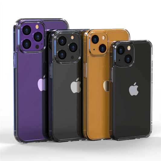 Transparent Tempered Shockproof Bumper iPhone Case. - BLAKESTORE-NG