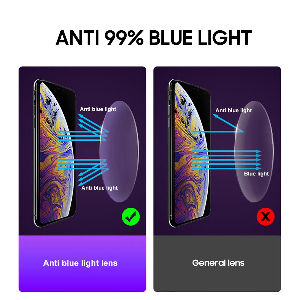 Trendy Butterfly Cat Eye Anti-Blue Light Glasses. - Maison Novaire
