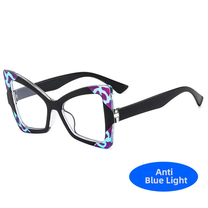 Trendy Butterfly Cat Eye Anti-Blue Light Glasses. - Maison Novaire