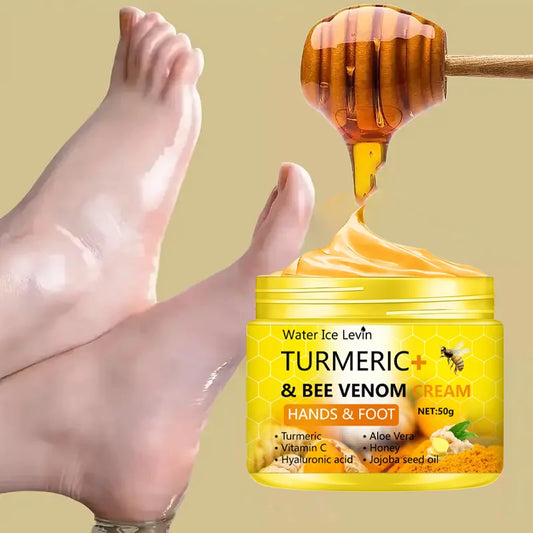 Turmeric Bee Venom Foot and Hand Repair Cream  - A - Maison Novaire