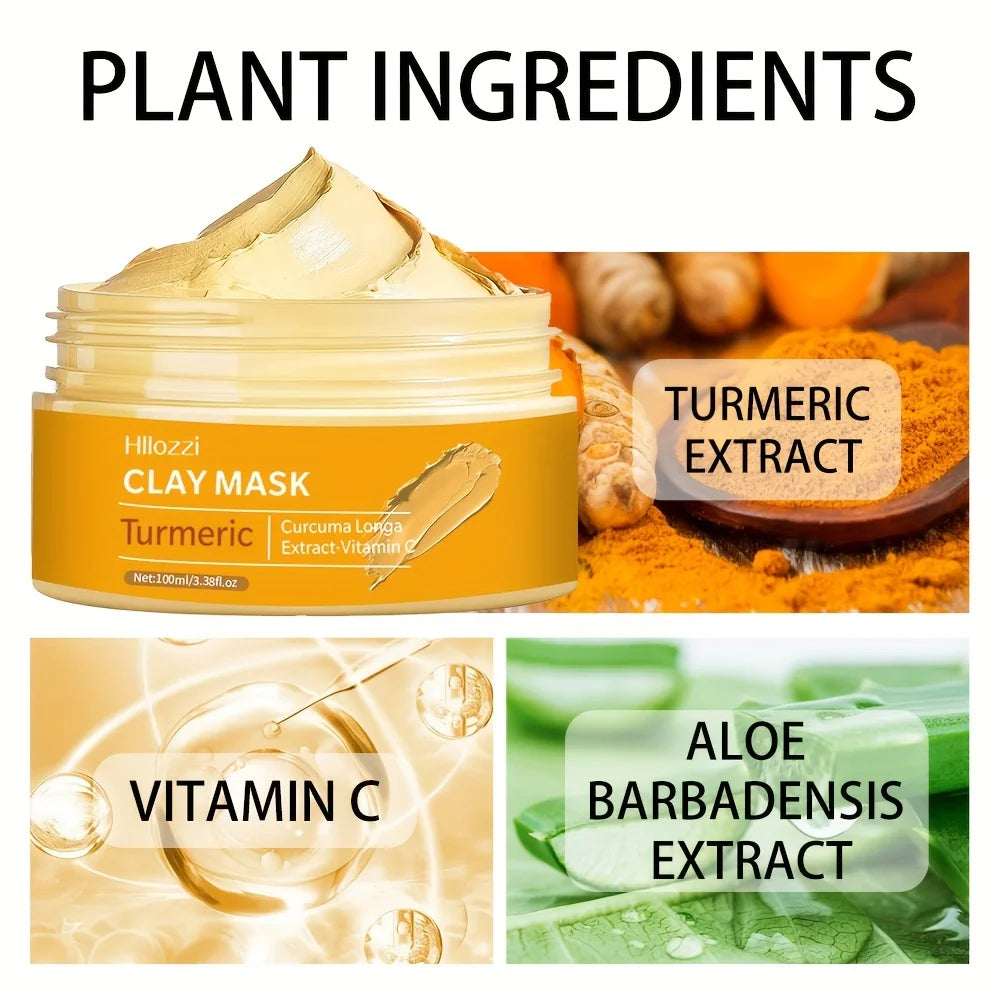 Turmeric  Clay Deep Cleansing Facial Mask. - Maison Novaire