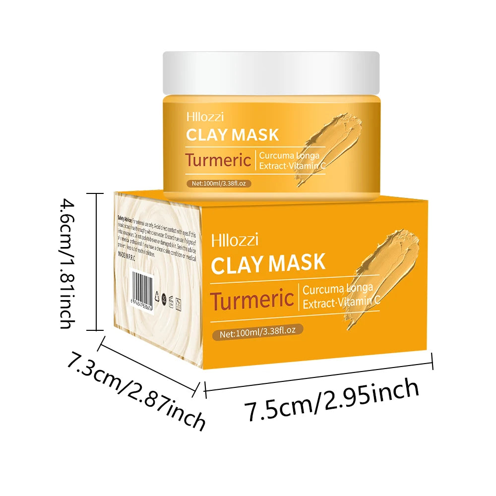 Turmeric  Clay Deep Cleansing Facial Mask. - Maison Novaire
