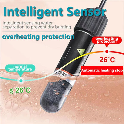 USB Mini Aquarium Heating Rod For small Fish Tank. - Maison Novaire