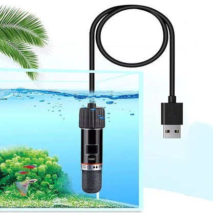 USB Mini Aquarium Heating Rod For small Fish Tank. - Maison Novaire