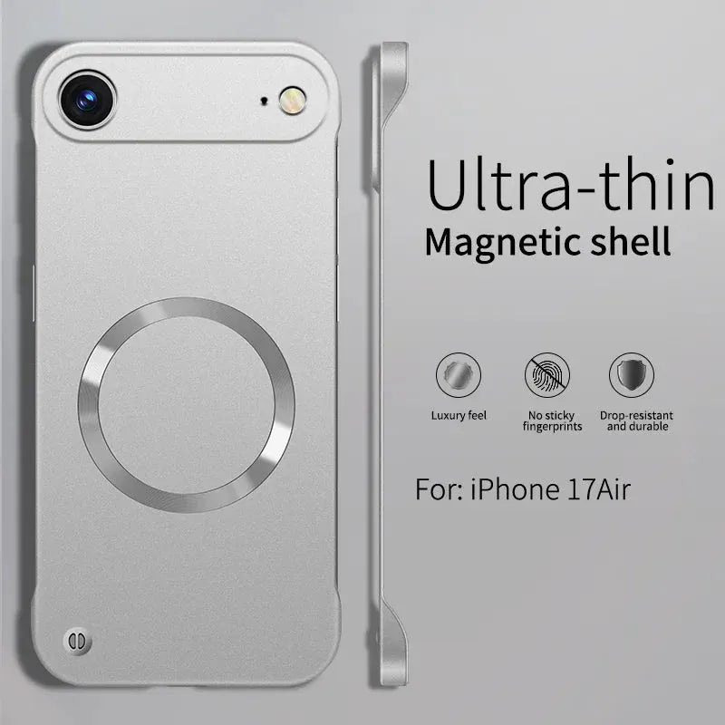 Ultra Thin Metallic Magsafe Case for iPhone 17 series - Maison Novaire #