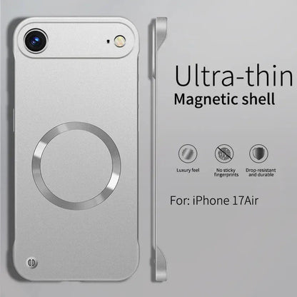 Ultra Thin Metallic Magsafe Case for iPhone 17 series - Maison Novaire #